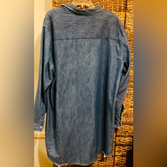 ❤️FRANK & EILEEN DENIM MARY DRESS XL!❤️ - Picture 4 of 10
